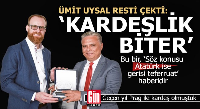 Ümit Uysal resti çekti: