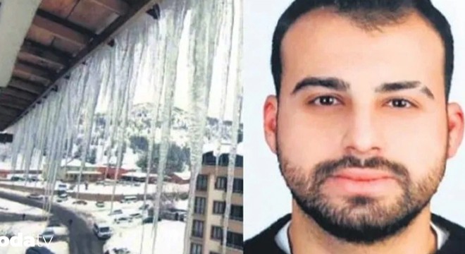 Üniversitelinin acı ölümü: Buz kütlesi can aldı