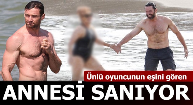 Ünlü oyuncunun eşini gören annesi zannediyor!