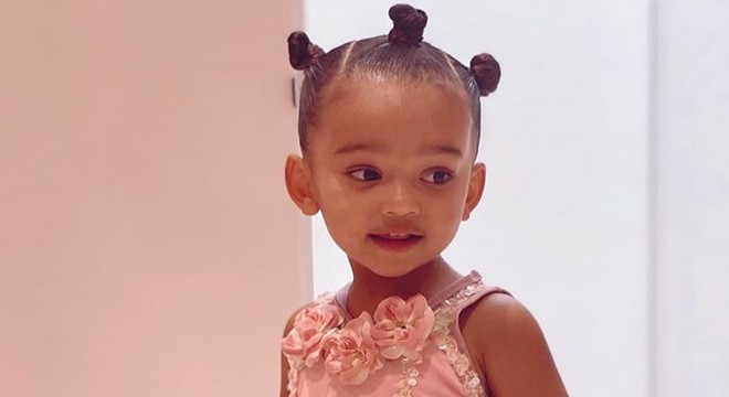Ünlü yıldız Kim Kardashian'ın kızına rekor beğeni