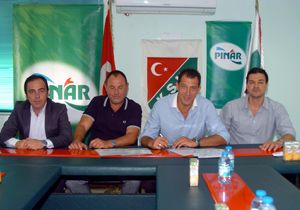 Pınar Karşıyaka Sarıca’yla sözleşme imzaladı