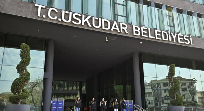 Üsküdar Belediyesi'ne operasyon