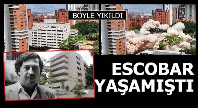 Uyuşturucu Baronu Escobar'ın anıları böyle yok oldu
