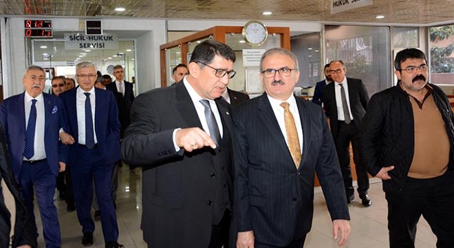 Vali Karaloğlu AESOB'u ziyaret etti