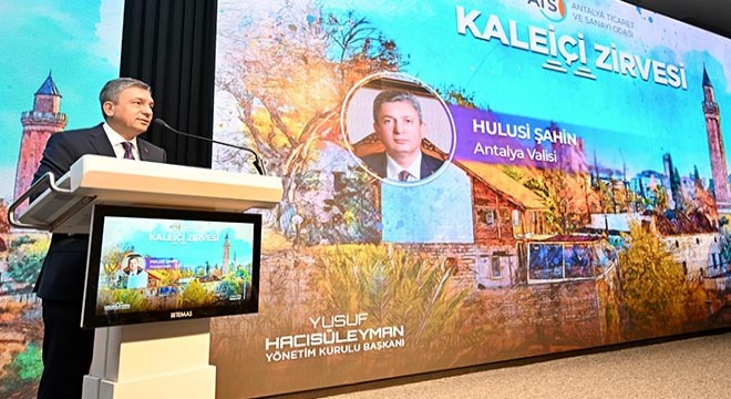 Vali Şahin: Kaleiçi, Antalya'nın çok özel bir mücevheridir