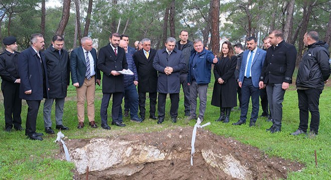 Vali Şahin Kemer'de