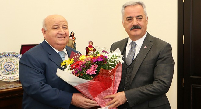 Vali Seymenoğlu, 112 heyetini konuk etti