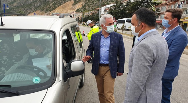 Vali Seymenoğlu, Eğirdir'de denetimlere katıldı