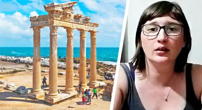 Valizlerinden taş çıkan turist çift Antalya'da gözaltına alındı