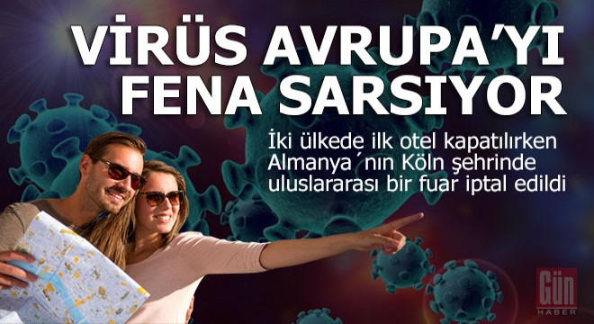 Virüs Avrupa'yı kapana kıstırdı