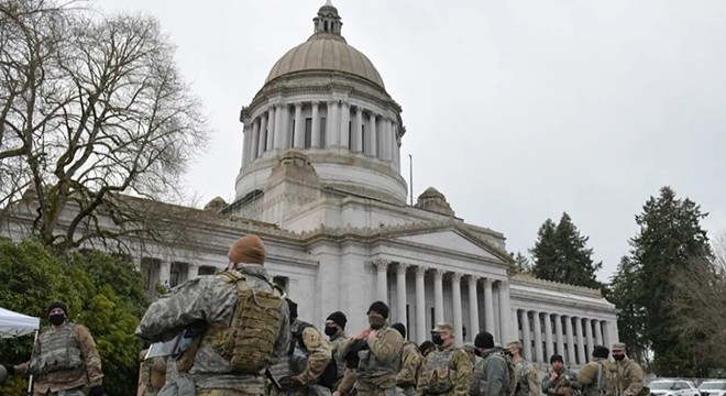 Washington'da 68 kişi gözaltına alındı