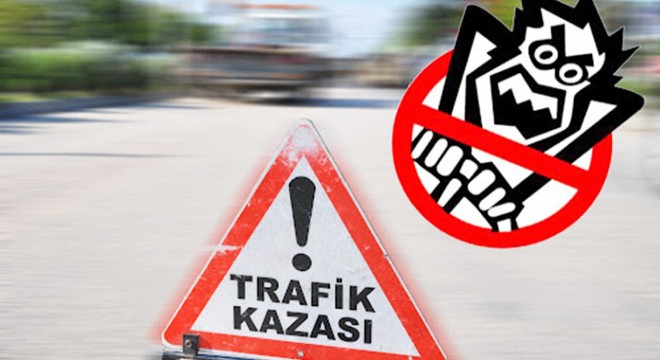 Yağışlı hava kazayı da beraberinde getirdi