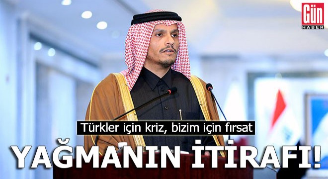 Yağmanın itirafı: Türkler için kriz, bizim için fırsat