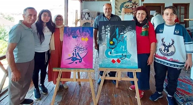 Yalvaç sanatla renklendi