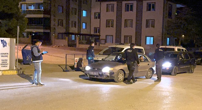 Yalvaç'ta trafik denetimi