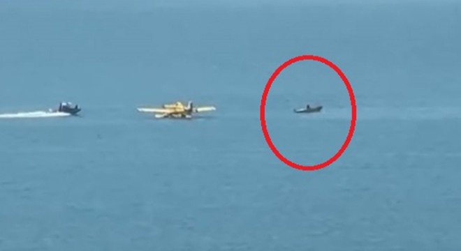 Yangın söndürme uçağı, kırıma uğradı