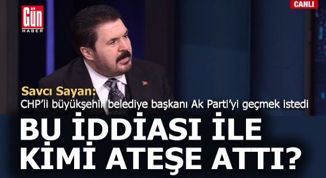 Yeni bir polemik; CHP'li büyükşehir belediye başkanı Ak Parti'ye geçmek istedi