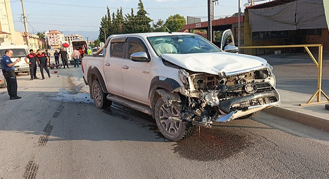 Yeni evli çifti motosiklet kazası ayırdı
