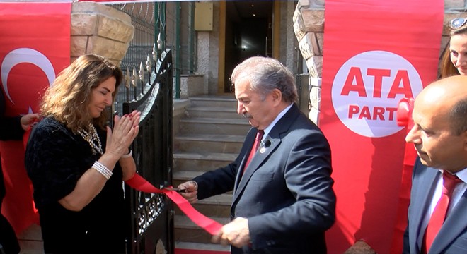 Yeni kurulan ATA Parti'nin genel merkez binası açıldı