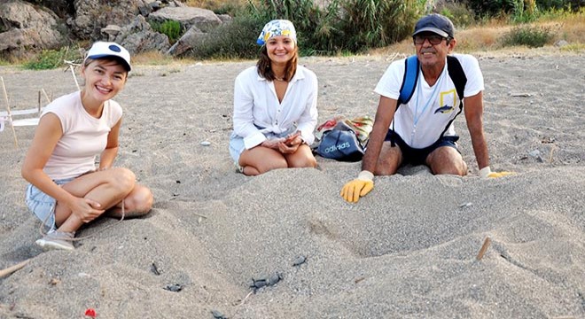 Yerleşik yabancılar deniz kaplumbağalarının koruyucusu oldu