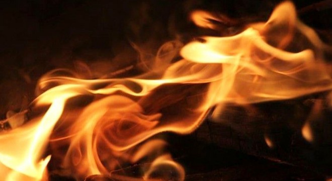 Yolcu otobüsünde yangın korkuttu