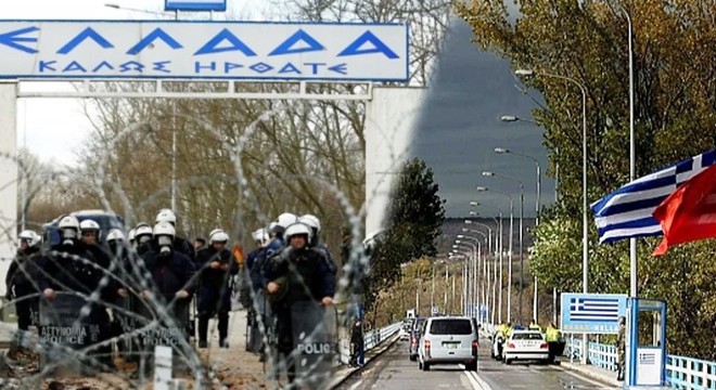 Yunanistan sınırında hak ihlali