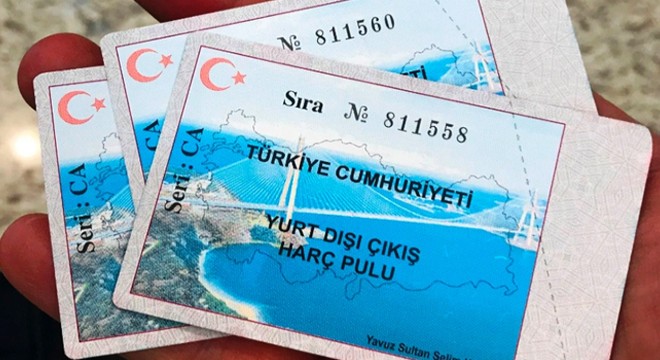 Yurt dışı çıkış harç pulu kalkıyor