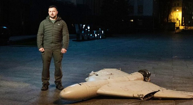 Zelenski: 30’dan fazla drone’lu saldırı yapıldı