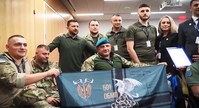 Zelenski, BM Genel Kurulu için ABD’de