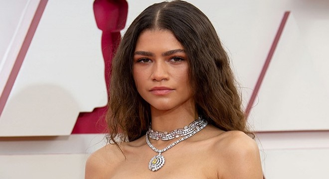 Zendaya Oscar ödül törenine 6 milyon dolarlık kolyeyle katıldı
