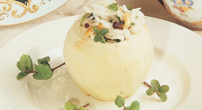 Zeytinyağlı elma dolması tarifi