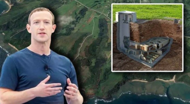 Zuckerberg'in 'sığınak' projesi: 7.8 milyar TL