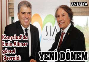 KONYSİAD'ın yeni başkanı Emin Altıner oldu