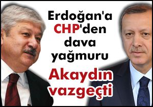 CHP'li belediyelerden Başbakan'a 5'er bin liralık dava