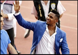 Eto'o Antalyaspor'a imza attı