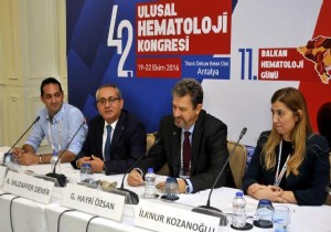 Ulusal Hematoloji Kongresi Belek'te yapıldı