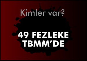 49 fezleke TBMM'de