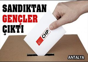 Sandıktan gençler çıktı