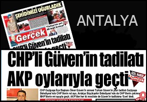 Antalya CHP'de 'Türkan teyze' krizi