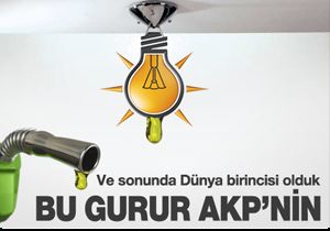 Bu gurur AKP'nin