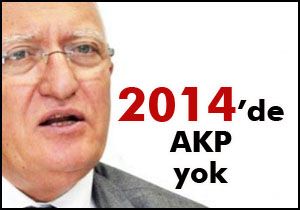 Gürkut Acar; 2014'de AKP yok