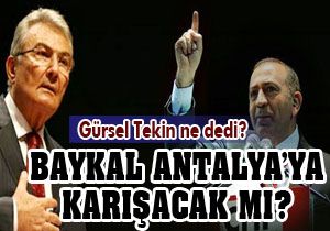 Baykal Antalya'ya karışacak mı?..