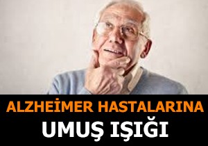 Alzheimer hastalarına umut ışığı doğuyor