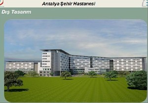 Antalya'ya şehir hastanesi