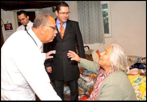 Çocuklarının terk ettiği Hatice Akdaş'a belediye yardım etti