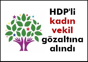 HDP'li vekil Özanlı gözaltına alındı!