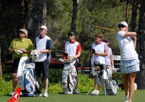 Avrupa bayanlar golf turnuvasının Türkiye ayağı başladı