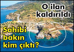 O ilan kaldırıldı