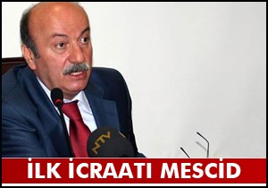 CHP'de mescid açıldı