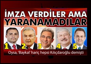 CHP'de 5 vekile de görev yok
